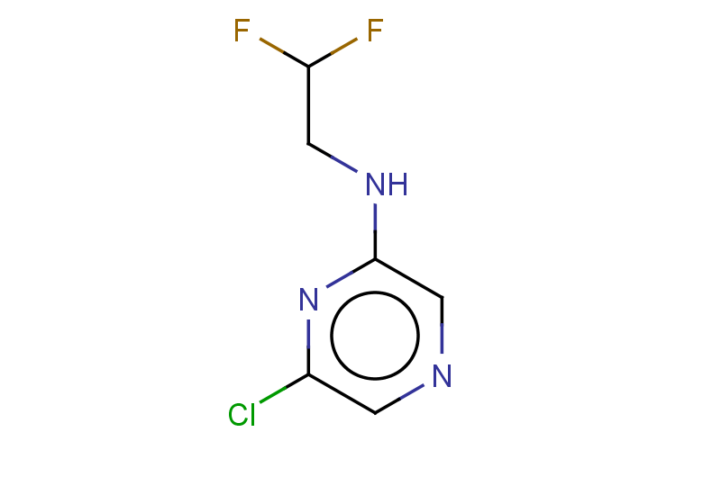6-chloro-N-(2,2-difluoroethyl)pyrazin-2-amine