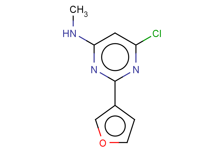 6-chloro-2-(furan-3-yl)-N-methylpyrimidin-4-amine