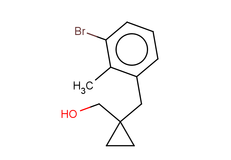 {1-[(3-bromo-2-methylphenyl)methyl]cyclopropyl}methanol