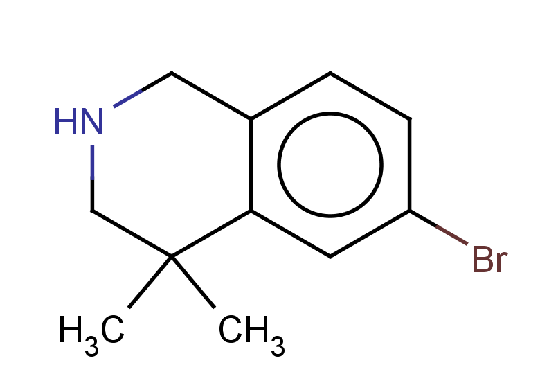 6-bromo-4,4-dimethyl-1,2,3,4-tetrahydroisoquinoline