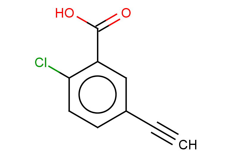 2-chloro-5-ethynylbenzoic acid