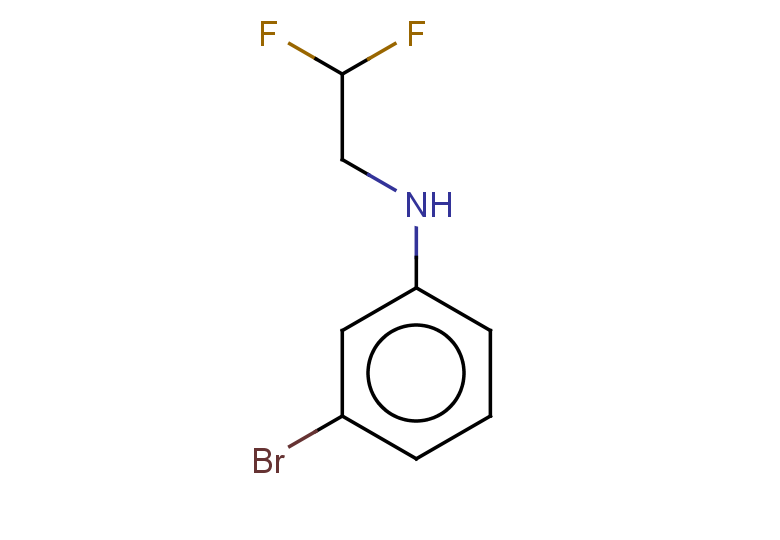 3-bromo-N-(2,2-difluoroethyl)aniline