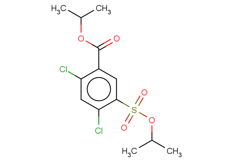 propan-2-yl 2,4-dichloro-5-[(propan-2-yloxy)sulfonyl]benzoate