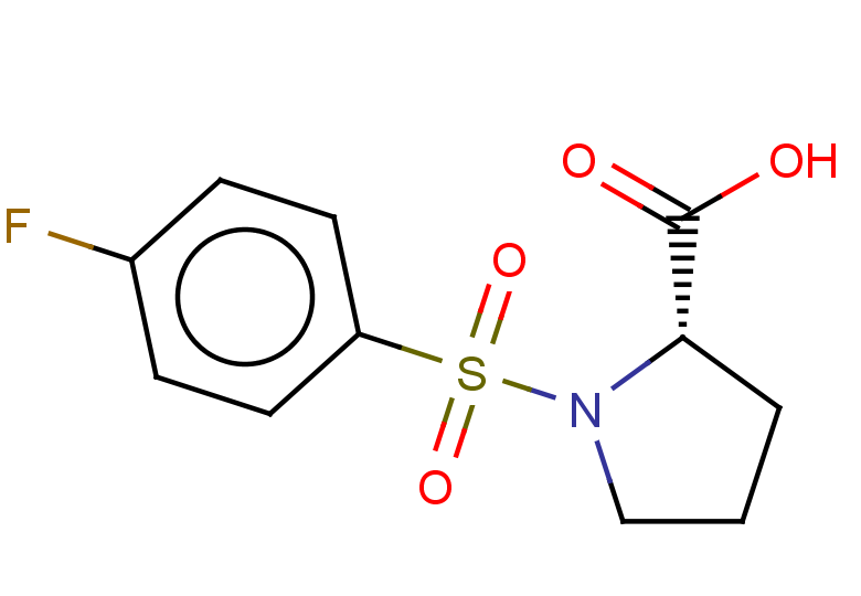 (2S)-1-(4-fluorobenzenesulfonyl)pyrrolidine-2-carboxylic acid