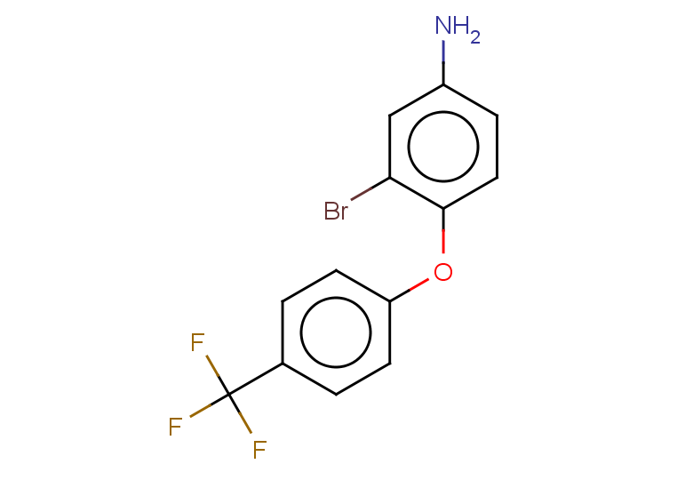 3-bromo-4-[4-(trifluoromethyl)phenoxy]aniline