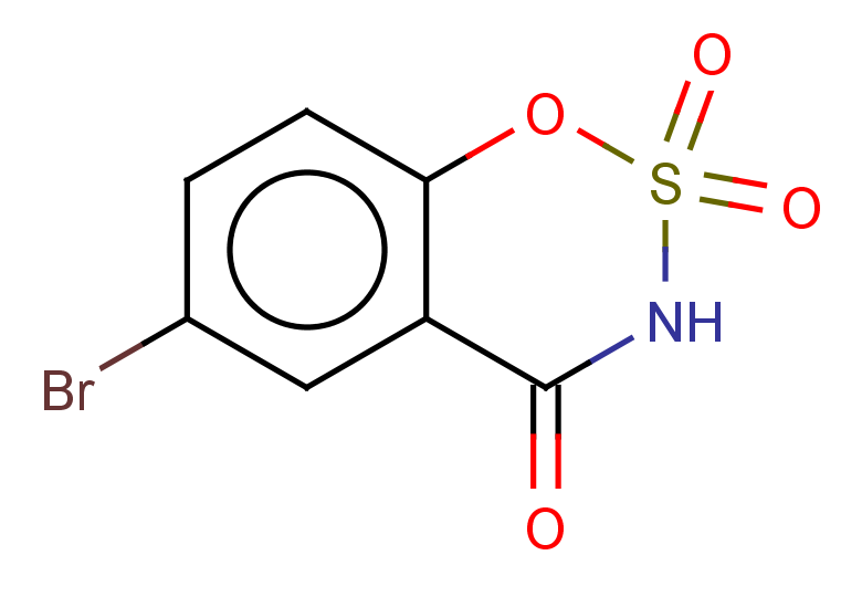 6-bromo-3,4-dihydro-1,2lambda6,3-benzoxathiazine-2,2,4-trione