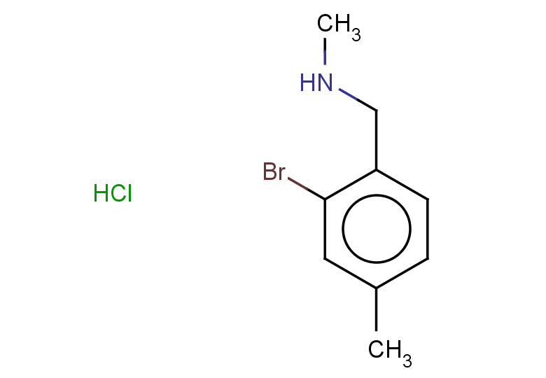 [(2-bromo-4-methylphenyl)methyl](methyl)amine hydrochloride