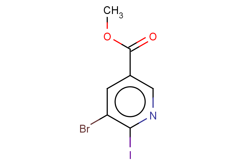 methyl 5-bromo-6-iodopyridine-3-carboxylate