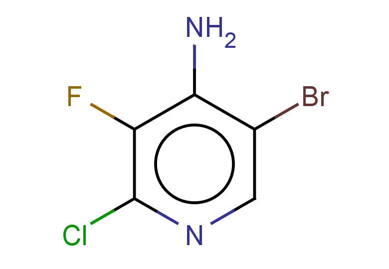 5-bromo-2-chloro-3-fluoropyridin-4-amine