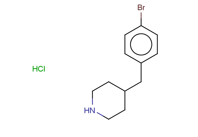 4-[(4-bromophenyl)methyl]piperidine hydrochloride
