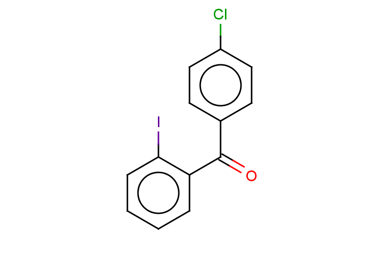 (4-chlorophenyl)(2-iodophenyl)methanone
