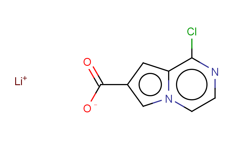 lithium(1+) 1-chloropyrrolo[1,2-a]pyrazine-7-carboxylate