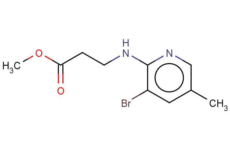 methyl 3-[(3-bromo-5-methylpyridin-2-yl)amino]propanoate