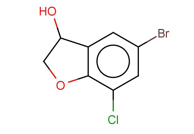 5-bromo-7-chloro-2,3-dihydro-1-benzofuran-3-ol