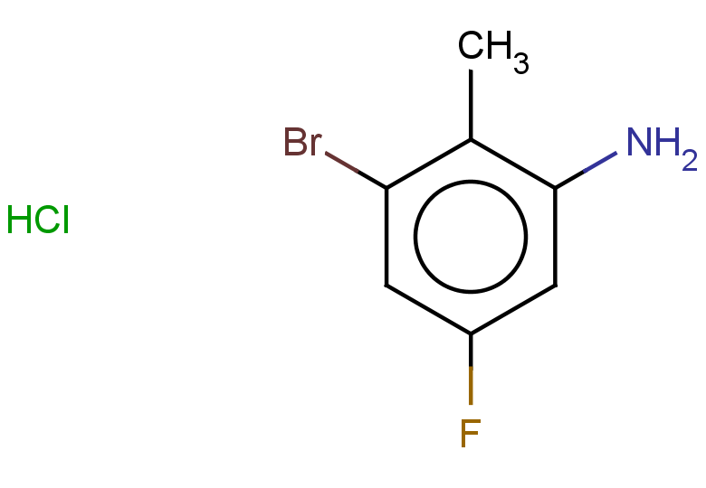 3-bromo-5-fluoro-2-methylaniline hydrochloride