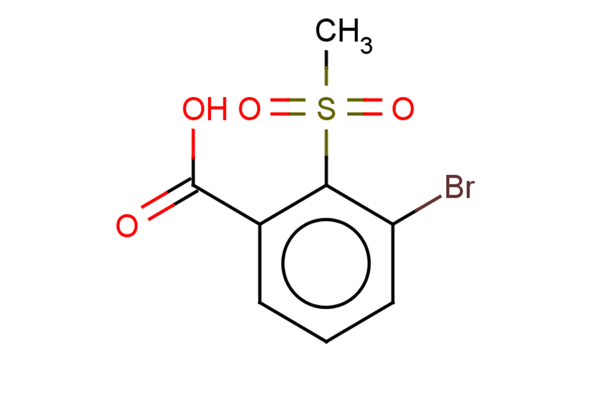 3-bromo-2-methanesulfonylbenzoic acid