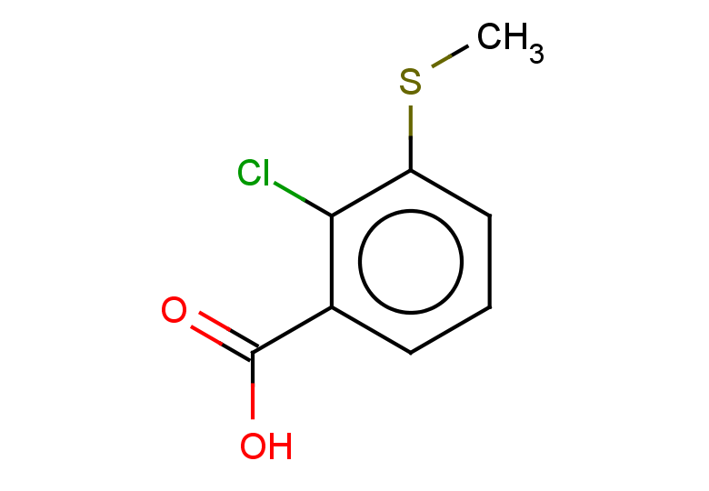 2-chloro-3-(methylsulfanyl)benzoic acid