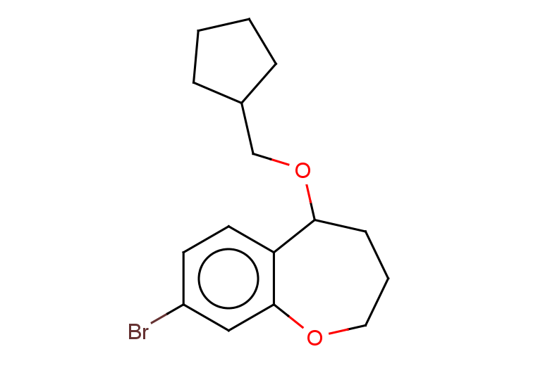 8-bromo-5-(cyclopentylmethoxy)-2,3,4,5-tetrahydro-1-benzoxepine