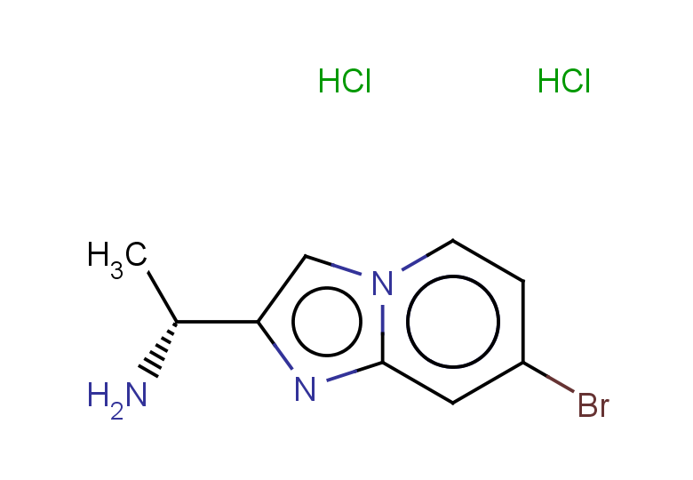 (1R)-1-{7-bromoimidazo[1,2-a]pyridin-2-yl}ethan-1-amine dihydrochloride