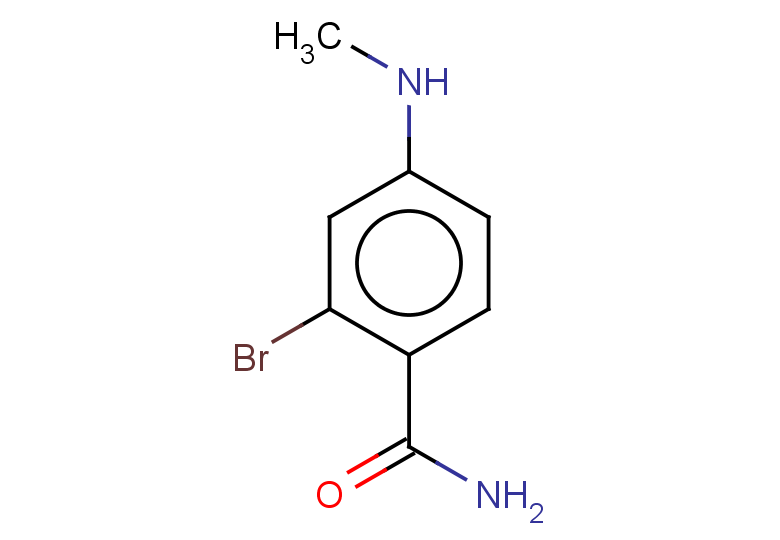 2-bromo-4-(methylamino)benzamide