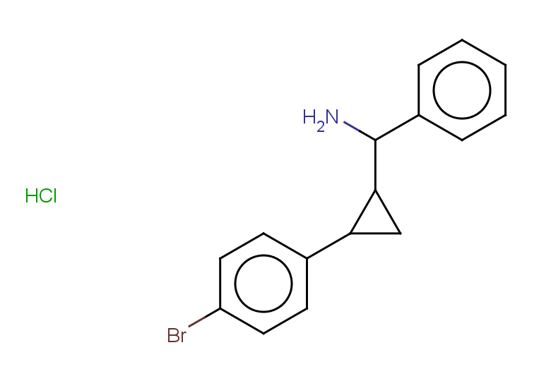 [2-(4-bromophenyl)cyclopropyl](phenyl)methanamine hydrochloride