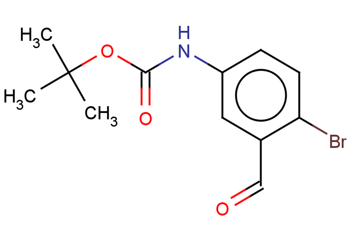 tert-butyl N-(4-bromo-3-formylphenyl)carbamate