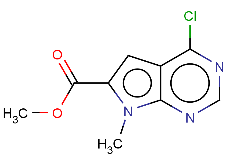 METHYL 4-CHLORO-7-METHYL-7H-PYRROLO[2,3-D]PYRIMIDINE-6-CARBOXYLATE