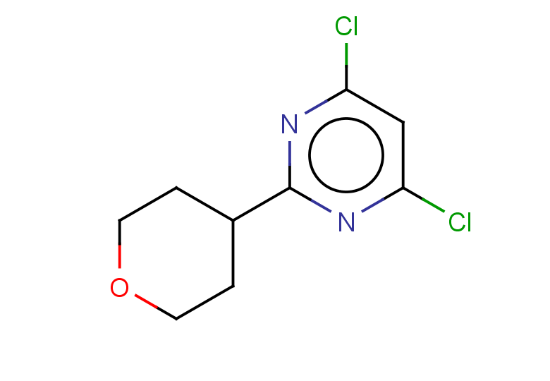 4,6-dichloro-2-(oxan-4-yl)pyrimidine