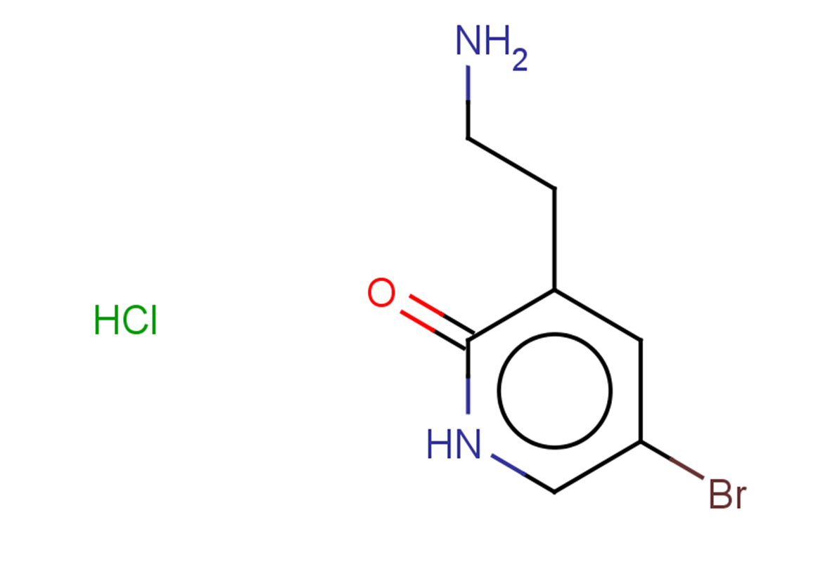 3-(2-aminoethyl)-5-bromo-1,2-dihydropyridin-2-one hydrochloride