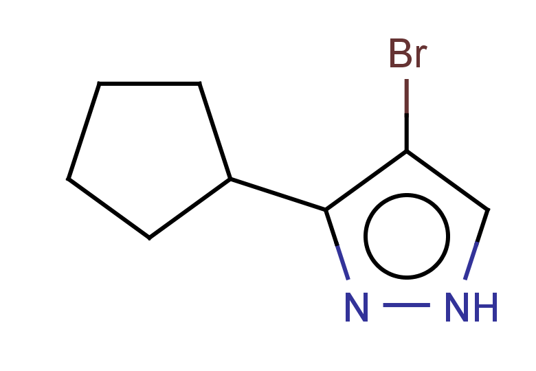 4-bromo-3-cyclopentyl-1H-pyrazole