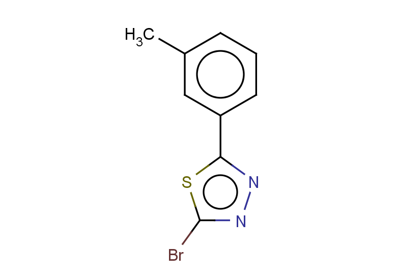 2-bromo-5-(3-methylphenyl)-1,3,4-thiadiazole