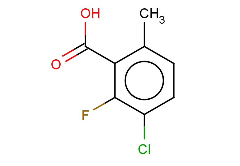3-chloro-2-fluoro-6-methylbenzoic acid