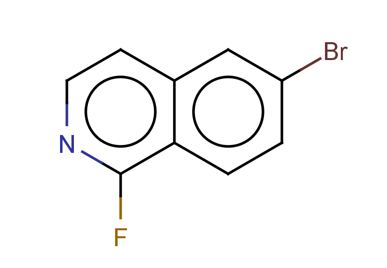 6-bromo-1-fluoroisoquinoline