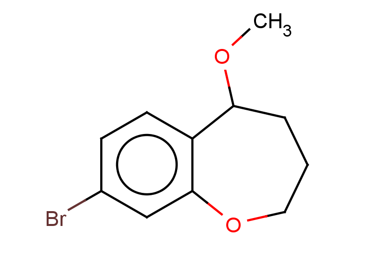8-bromo-5-methoxy-2,3,4,5-tetrahydro-1-benzoxepine