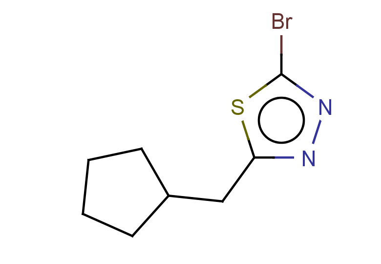 2-BROMO-5-(CYCLOPENTYLMETHYL)-1,3,4-THIADIAZOLE