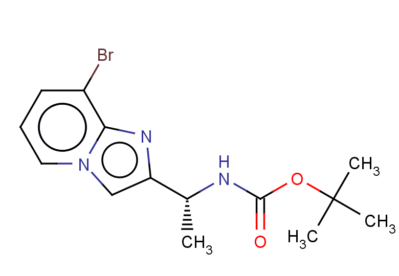 tert-butyl N-[(1R)-1-{8-bromoimidazo[1,2-a]pyridin-2-yl}ethyl]carbamate