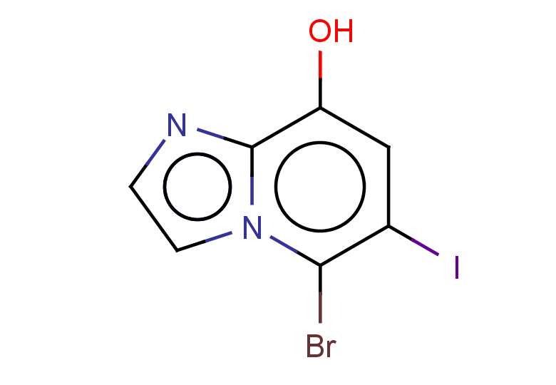 5-bromo-6-iodoimidazo[1,2-a]pyridin-8-ol