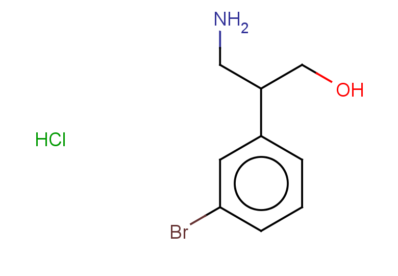 3-amino-2-(3-bromophenyl)propan-1-ol hydrochloride