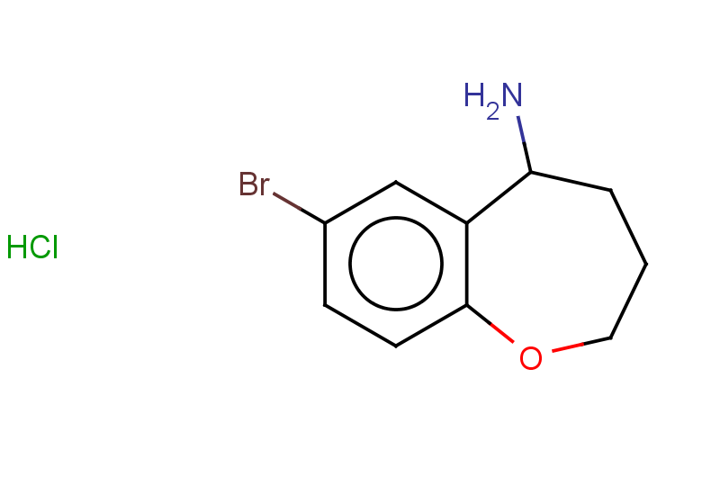 7-bromo-2,3,4,5-tetrahydro-1-benzoxepin-5-amine hydrochloride