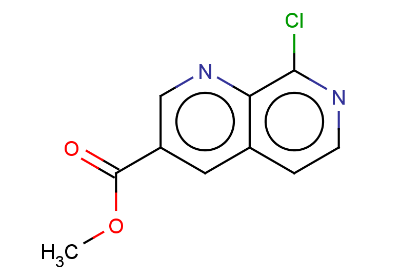 methyl 8-chloro-1,7-naphthyridine-3-carboxylate