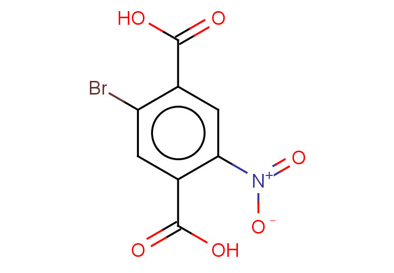 2-bromo-5-nitrobenzene-1,4-dicarboxylic acid