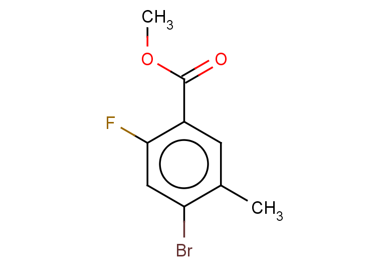 methyl 4-bromo-2-fluoro-5-methylbenzoate