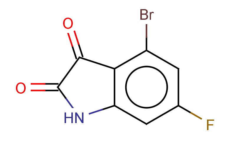 4-bromo-6-fluoro-2,3-dihydro-1H-indole-2,3-dione