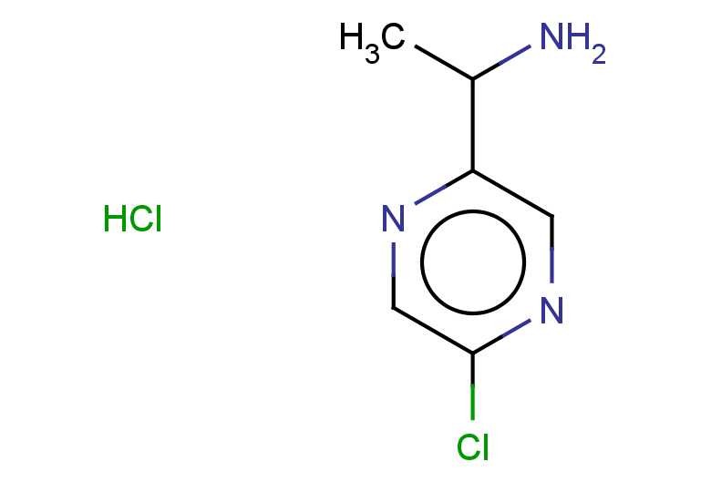 1-(5-chloropyrazin-2-yl)ethan-1-amine hydrochloride