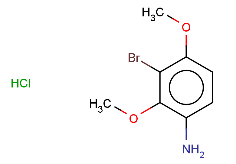 3-bromo-2,4-dimethoxyaniline hydrochloride