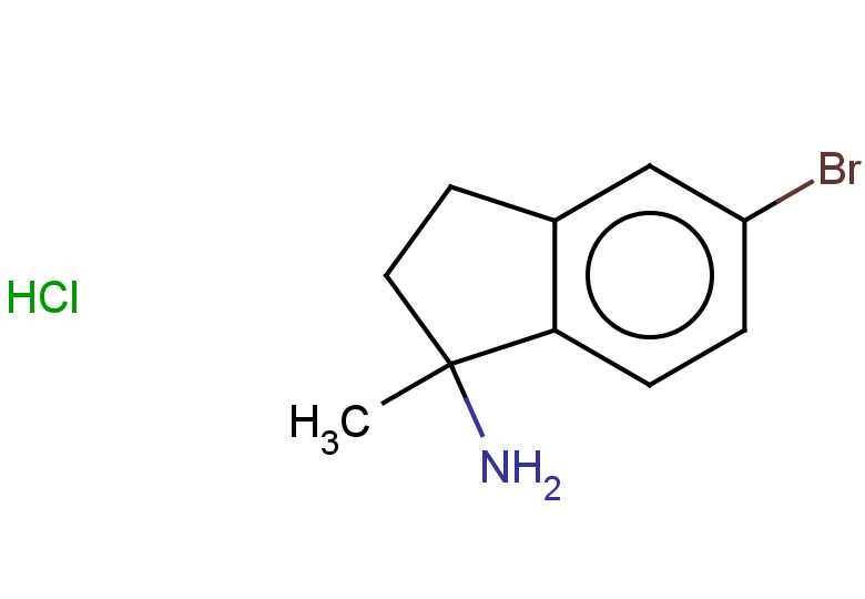 5-bromo-1-methyl-2,3-dihydro-1H-inden-1-amine hydrochloride