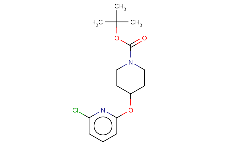 tert-butyl 4-[(6-chloropyridin-2-yl)oxy]piperidine-1-carboxylate