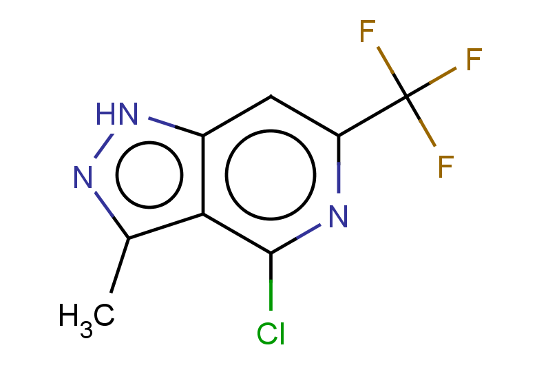 4-chloro-3-methyl-6-(trifluoromethyl)-1H-pyrazolo[4,3-c]pyridine