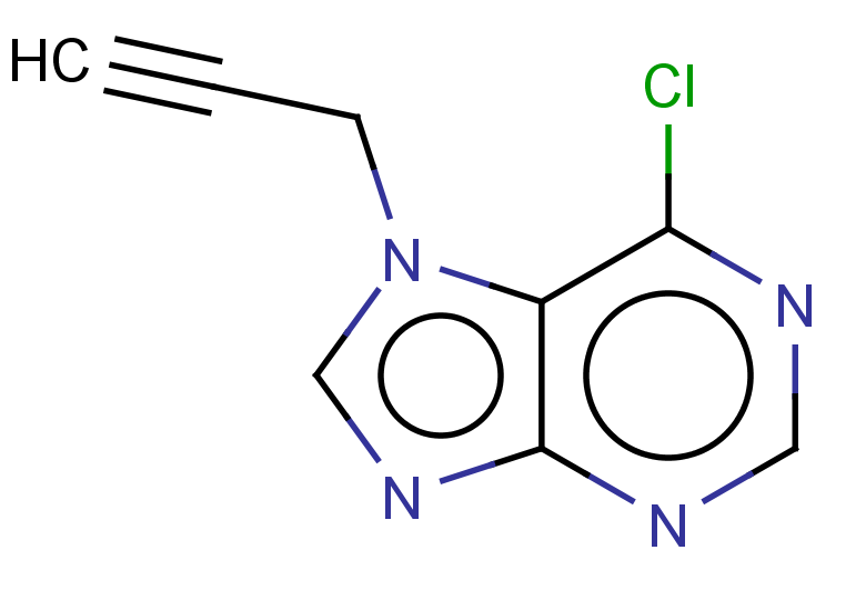 6-chloro-7-(prop-2-yn-1-yl)-7H-purine