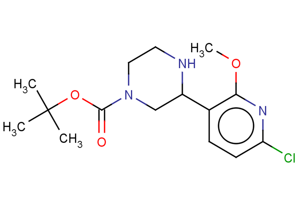 tert-butyl 3-(6-chloro-2-methoxypyridin-3-yl)piperazine-1-carboxylate